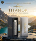 PURE Ti™ Signature Forged Titanium Flask