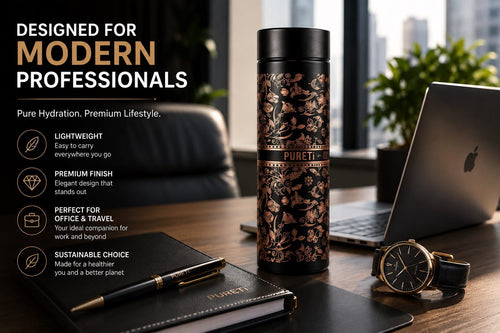 PURE Ti™ Signature Forged Titanium Flask