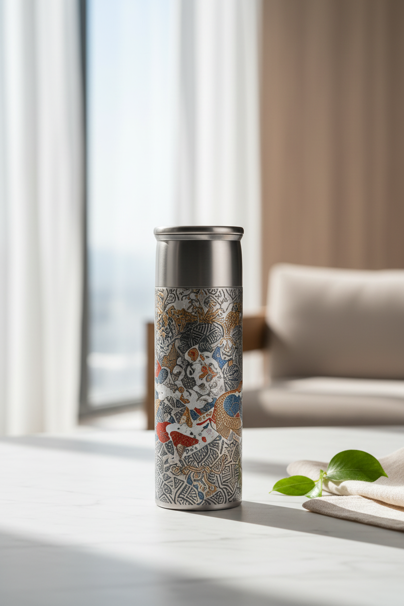 TITANOR Pure Titanium Crystal Vacuum Tumbler