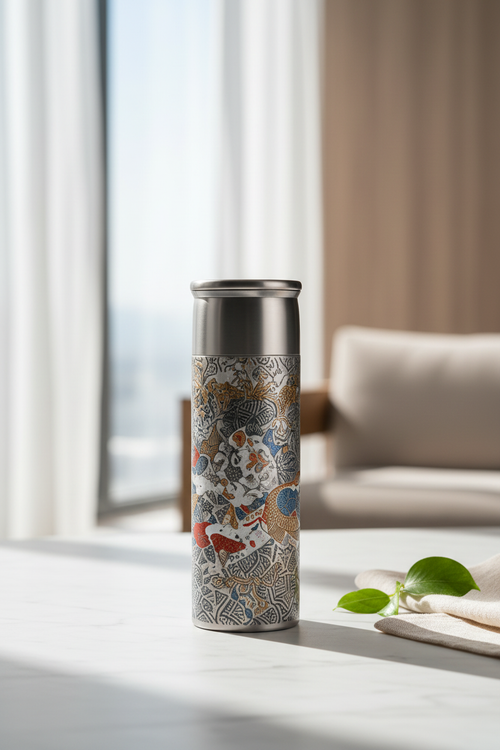 TITANOR Pure Titanium Crystal Vacuum Tumbler
