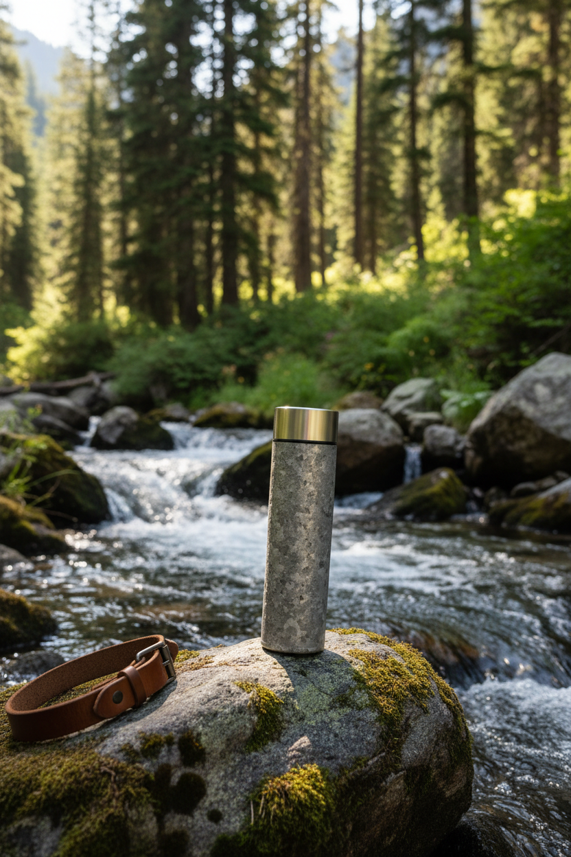TITANOR Signature Forged Titanium Flask